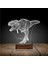 Kirppi 3D Lamba Dinozor T-Rex Masa Gece Lambası-1 2
