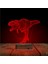 Kirppi 3D Lamba Dinozor T-Rex Masa Gece Lambası-1 4