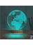 Kirppi 3D Lamba Dünya Globe Masa Gece Lambası 3