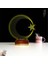 Kirppi 3D Lamba Ay Yıldız Türk Bayrağı Masa Gece Lambası 3