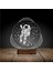 Kirppi 3D Lamba Astronot Uzay Masa Gece Lambası-1 2