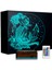 Kirppi 3D Lamba Deniz Kızı Mermaid Çapa Masa Gece Lambası 1