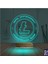 Kirppi 3D Lamba Crypto Lite Coin Masa Gece Lambası 3