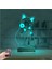 Kirppi 3D Lamba Sevimli Kedi Masa Gece Lambası 3