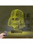 Kirppi 3D Lamba Darth Veider Masa Gece Lambası 5