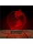 Kirppi 3D Lamba Dünya Globe Ofis Hediye Masa Gece Lambası 4