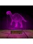Kirppi 3D Lamba Dinozor Tiranazor Masa Gece Lambası 5