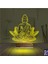 Kirppi 3D Lamba Lotus Çiçeği Yoga Masa Gece Lambası 5