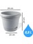 KRS-344 Dekoratif Inci Bitki Çiçek Saksı Takımı 8.8 Litre No 4 2