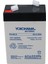 Yokohama Yh-62.8 6 Volt - 2.8 Amper Dik Akü (66 x 33 x 97 Mm) (4887) 3