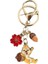 Sevimli Sincap Metal Charm Anahtarlık 1