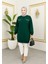 Kadın Inci Detaylı Uzun Sweatshirt Tunik 1