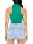 Triko Yarım Boğazlı Crop Top 6