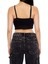 Halter Yaka Örgü Crop Bluz 6