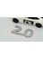 2.0 Gri Abs Bagaj Yazı Logo Arma Jaguar Ile Uyumlu 4