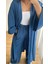 Gofre Kumaş Uzun Kimono Pantolon Takım 2