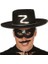 Z Logolu Yetişkin Zorro Şapkası ve Zorro Maskesi 2