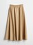 Lcw Modest Beli Lastikli Poplin Kloş Etek (S5) 5