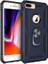 Apple iPhone 7 Plus Kılıf Mavi Panther Yüzüklü Silikon Orijinal Esnek Ince Geliştirilmiş Dayanıklı Darbe Karşıtı Koruyucu Yeni Nesil Tasarım (Apple iPhone 7 Plus ile Uyumlu, Mavi) 1