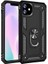 Apple iPhone 11 Kılıf Siyah Panther Yüzüklü Silikon Orijinal Esnek Ince Geliştirilmiş Dayanıklı Darbe Karşıtı Koruyucu Yeni Nesil Tasarım (Apple iPhone 11 ile Uyumlu, Siyah) 1