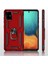 Samsung Galaxy A71 Kılıf Kırmızı Panther Yüzüklü Silikon Orijinal Esnek Ince Geliştirilmiş Dayanıklı Darbe Karşıtı Koruyucu Yeni Nesil Tasarım (Galaxy A71 ile Uyumlu, Kırmızı) 4