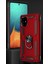 Samsung Galaxy A71 Kılıf Kırmızı Panther Yüzüklü Silikon Orijinal Esnek Ince Geliştirilmiş Dayanıklı Darbe Karşıtı Koruyucu Yeni Nesil Tasarım (Galaxy A71 ile Uyumlu, Kırmızı) 5