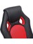 Songmıcs Ofis ve Oyun Sandalyesi, Ergonomik, Yükseltilmiş Dönel Koltuk, Siyah-Kırmızı, 70D x 66G x 117Y cm 5