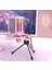 Ampligame A6V Yayıncı - Oyuncu - Gamer - Podcast - Youtuber Rgb USB Mikrofon (Pembe) 3