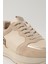 Lavinia Bej Desenli Deri Kadın Sneakers, Deri, Günlük Ayakkabı, Spor Ayakkabı 25081 5