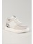 Lavinia Bej Desenli Deri Kadın Sneakers, Deri, Günlük Ayakkabı, Spor Ayakkabı 25081 3