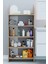 5 Raflı Modern Banyo Düzenleyici Raf Ünitesi Çok Amaçlı Depolama Rafı Havluluk Organizer Dolap 1
