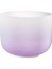 CSBC8B Crown Chakra 8'' Crystal Singing Bowl Note B4 (Color Frosted Purple) 1