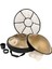 HPSTL90 Stainless Steel D Kurd 9 Note Handpan (Vintage Gold) 3