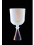 CSC675CC Krem Renkte Kök Çakra 6.75'' Crystal Singing Ses Kadehi (Creamy) 4