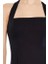 F21 Halter Yaka Fırfır Detaylı Mini Elbise 7