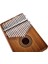 KL1707H Sound Hole C Major 17 Note Kalimba (Acacia) 3