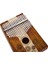 KL1706H Sound Hole C Major 17 Note Kalimba (Maple &amp; Acacia) 2