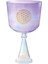 CSC8FPFOL Hayatın Çiçeği Kalp Çakrası 8'' Crystal Singing Ses Kadehi (Purple) 1