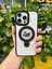 Apple iPhone 16 Pro Max Uyumlu Magsafe ve Stand Özellikli Swan Silikon Kılıf 1