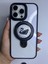 Apple iPhone 16 Pro Max Uyumlu Magsafe ve Stand Özellikli Swan Silikon Kılıf 5