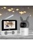Akıllı Bebek Kamerası Monitörlü – Karşılıklı Konuşma, Gece Görüşü, Sıcaklık Algılama, 32GB SD Kart Hediye 2
