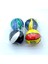 Mini Sünger Renkli Basketbol Topu 6 cm Dörtlü Paket 4