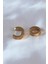 316L Çelik Gold Renk Sıkıştırmalı Erkek Küpe - TJ-EKP278 2