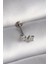 316L Çelik Gümüş Renk Zirkon Taşlı Yıldız Model Tragus Piercing - TJ-PR1353 1