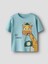 Nmmhelge Ss Nreg Top Pb Çocuk Mavi Tshirt 13238145-07 1