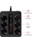 Termal Akım Korumalı 3000W 6 Lı Priz 2 Metre Uzatma Kablosu Çoklu Priz 5 USB 1 Type C Pd Giriş 2