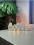 5’li Ev Tealight Beton Mumluk Seti Beyaz (Tealight Dahil Değildir) 4