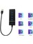 USB Çoklayıcı Concord 4 Port USB Hub 3.0 Tak Çalıştır 5