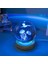 Ahşap Altlıklı Renk Değiştiren Cam Küre Deniz Anası Rgb Tdrtr 1