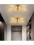 Modern Tasarım Butterfly Kelebek Tavana Sıfır LED Avize Gold Sarı Ledli Avize 1